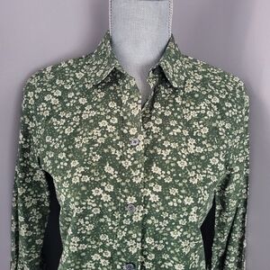 ​Marc Jacobs Floral Longline Peter Pan Collar Blouse
